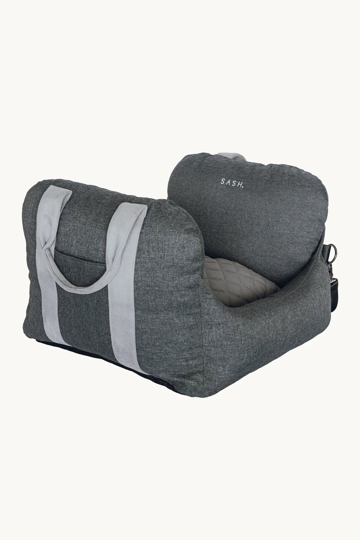 Soft Linen Cotton Blend Washable Travel Pet Carrier