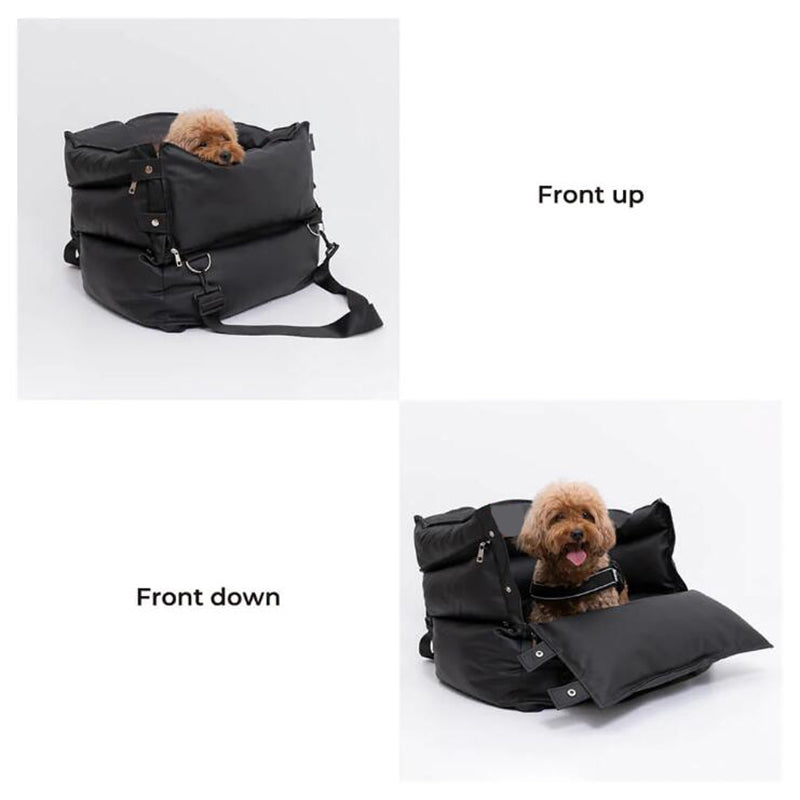 High-end leather car seat for dogs