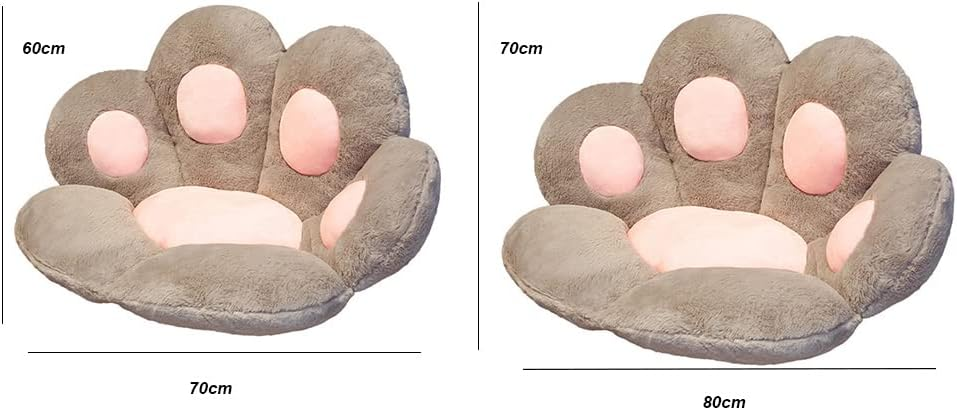 Soft Supportive Paw Imprinted Seat Cushions