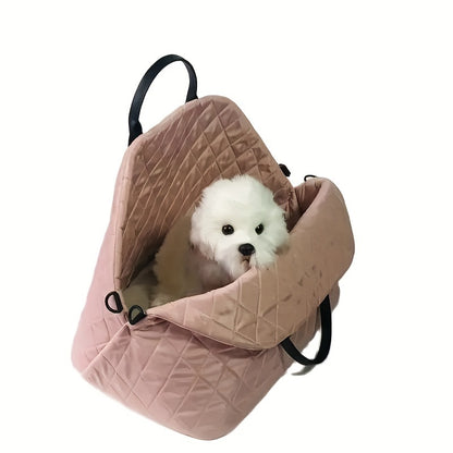 Secure Pet Dog Car Seat: Comfortable Travel Booster