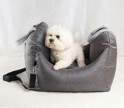 Soft Linen Cotton Blend Washable Travel Pet Carrier