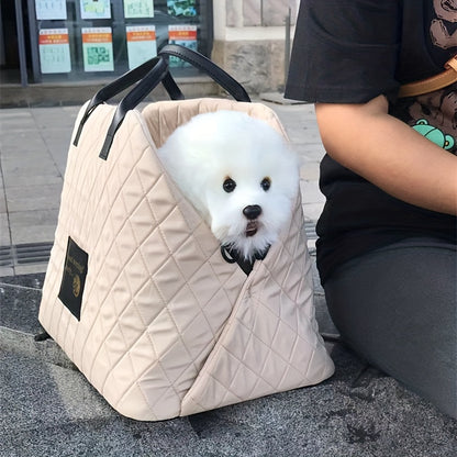 Secure Pet Dog Car Seat: Comfortable Travel Booster