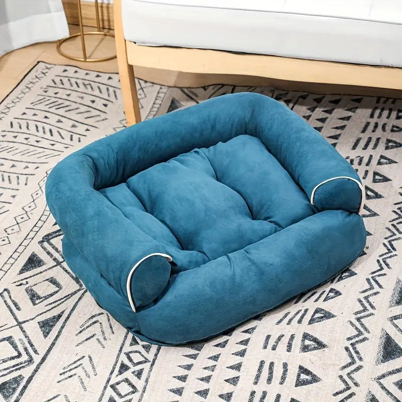 Comfortable dog sofa bed for sensitive skin