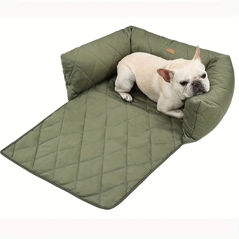 Scratch-Resistant Pet Sofa Bed for Small Breeds
