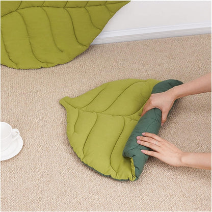 Reversible 2 tone Natures Leaf Washable Pet Blanket Mat