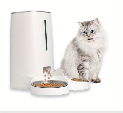 Double Bowls Smart Automatic Pet Feeder for Cats and Dogs