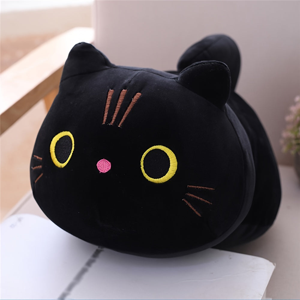 Kawaii plush toy stuffed animal in black color