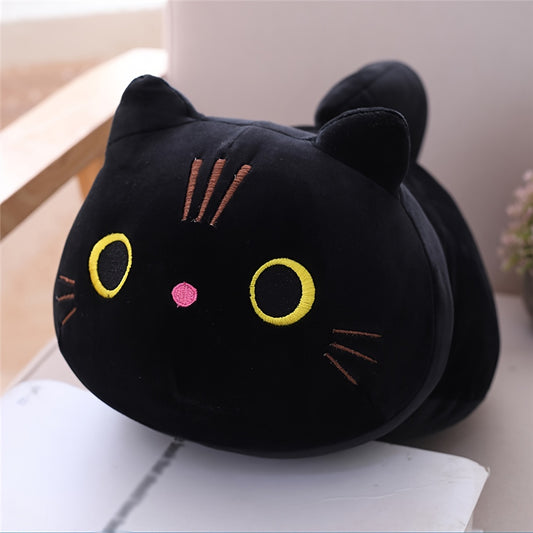 Kawaii plush toy stuffed animal in black color