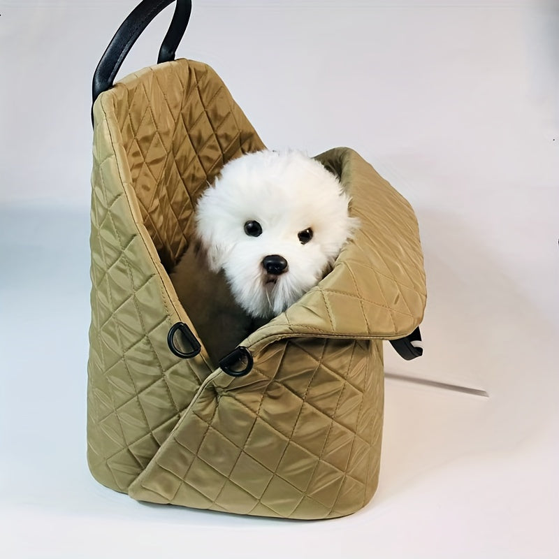 Secure Pet Dog Car Seat: Comfortable Travel Booster