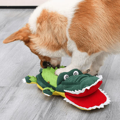 Crocodile Snuffle Feeding Interactive Washable Mat