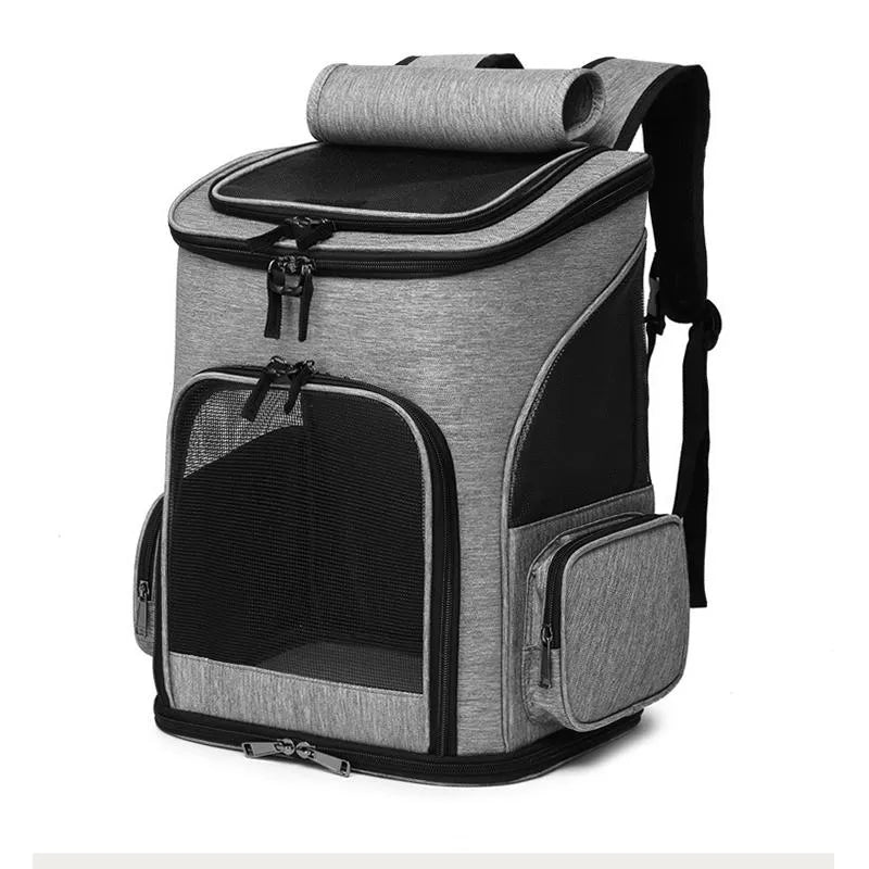 Pet Travel Carrier Backpack: Roll, Stow, Go – The Perfect Travel Companion for Your Pet