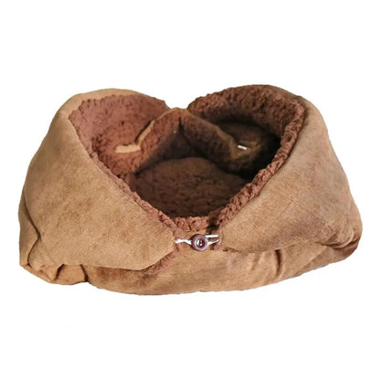 Cat Mat: Self-Warming, Washable, Calming Bed for Indoor Cats - Winter Comfort Coffee