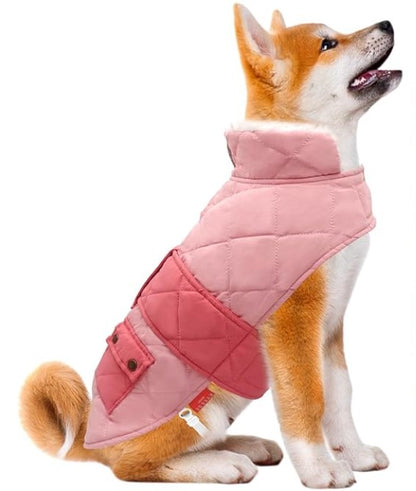 Warm Dog Jacket in Pink Color