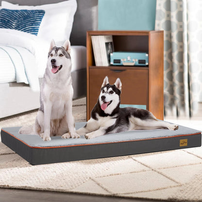 Easy-to-Clean Dog Bed with Removable Cover for Year-Round Use