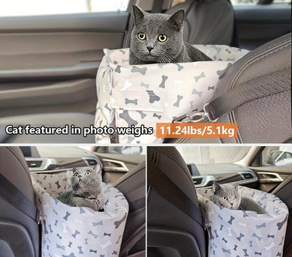 Easy-to-install pet booster seat