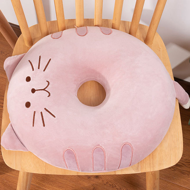 Functional and fashionable cat-themed memory foam cushion