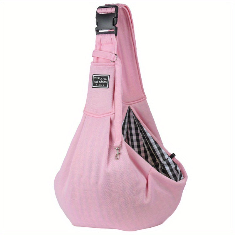 Chic Pet Carrier Bags for small dogs on the go in pink color