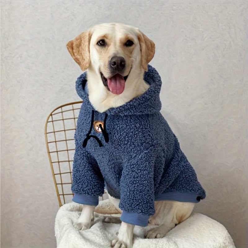 Comfortable winter dog clothes for Labradors and Samoyeds