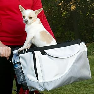 Silver Bike Basket for Pet