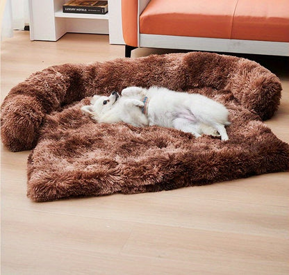 Coffee Brown Luxurious calming mat for dogs to relax and unwind