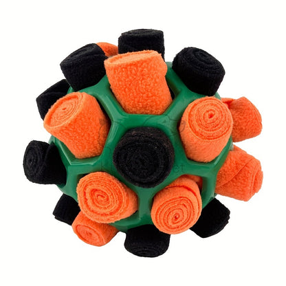 Sniffing Ball Smart Slow-Feeding Puzzle Toy for Dogs in Halloween Color