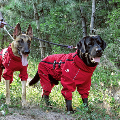 Waterproof Dog Raincoat - Fits Small, Medium, and Large Breeds