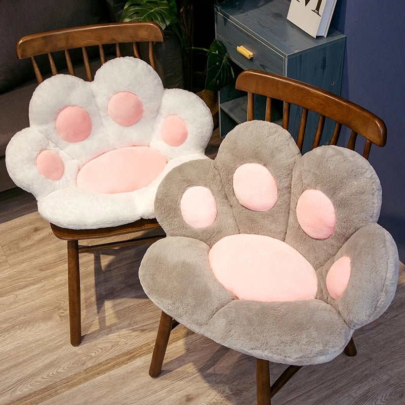 Soft Supportive Paw Imprinted Seat Cushions