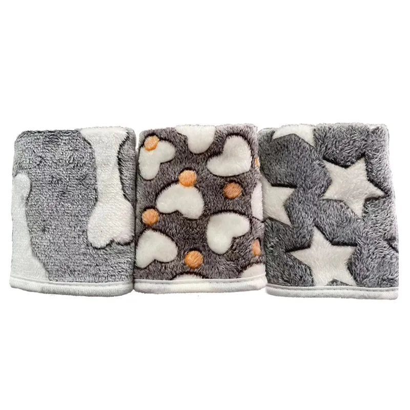 Cosy Set of 3, Stars, Bones & Hearts for Furry Puppies