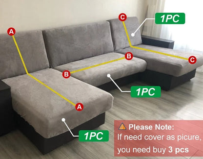 an image on how to measure the sofa or couch