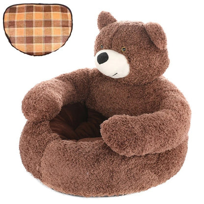 Large Fluffy Non- Slip, Washable Dog / Cat Cosy Bed