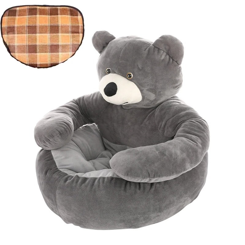 Large Fluffy Non- Slip, Washable Dog / Cat Cosy Bed